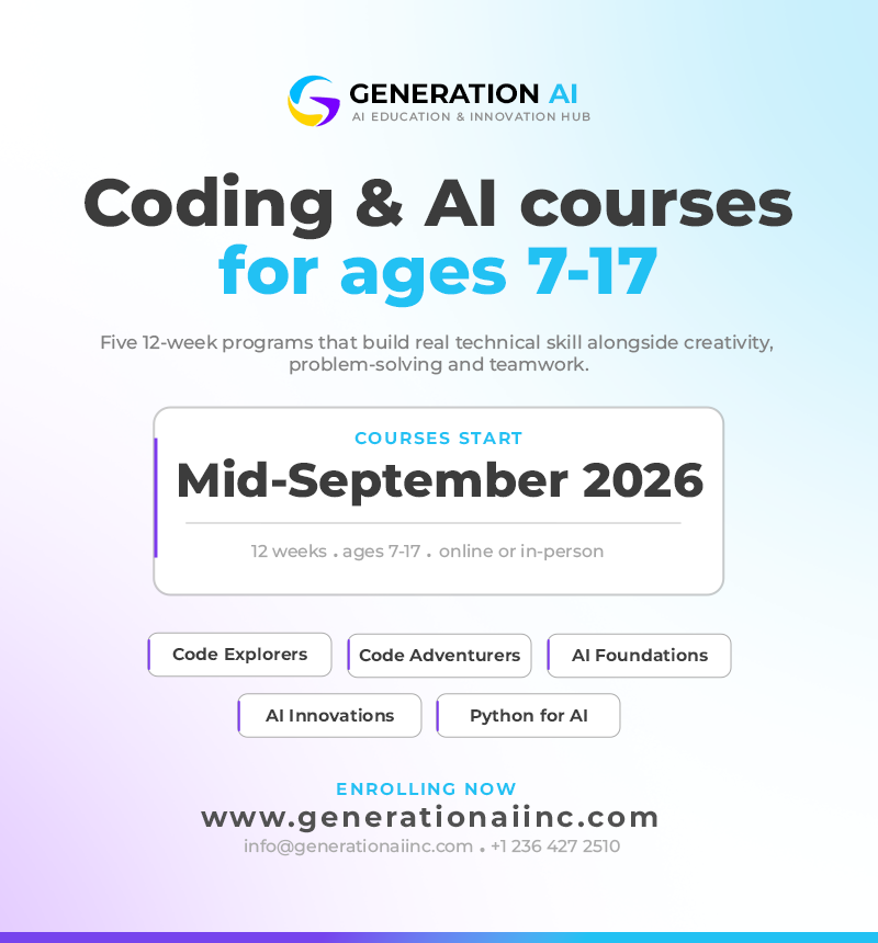 Coding and AI Courses Banner